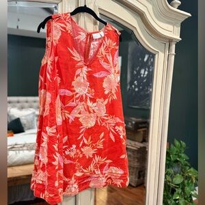 100% LINEN Sleeveless Dress